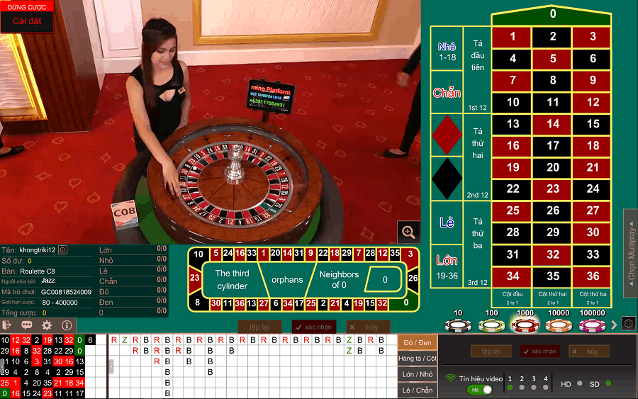 2 buoc don gian de ban co the choi thang duoc game Roulette Hinh 1